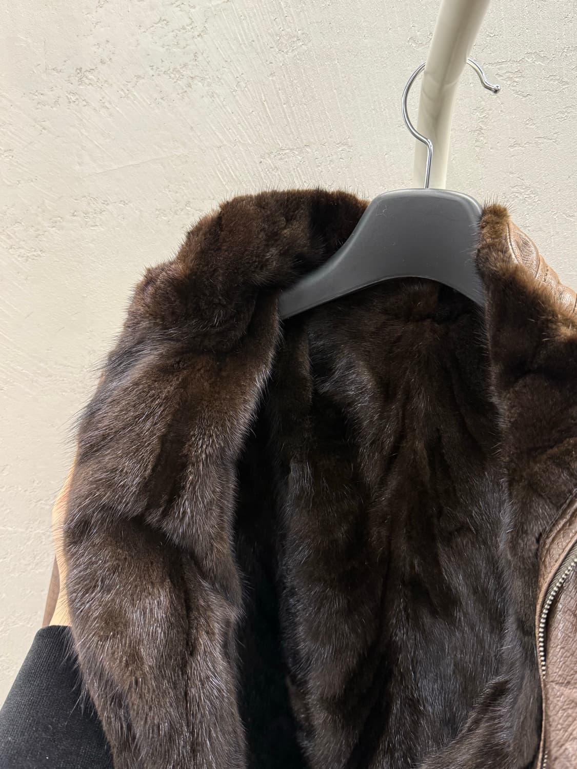 MAESTRO 마에스트로 양가죽 밍크자켓 100 상품이미지4