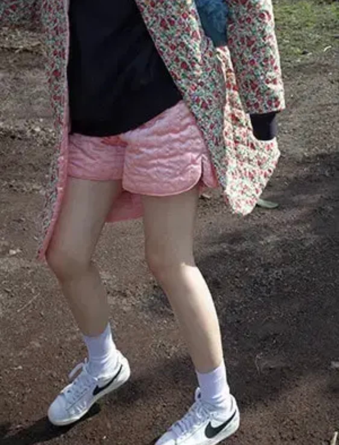 프레클 리버시블 퀄팅 팬츠 상품이미지1