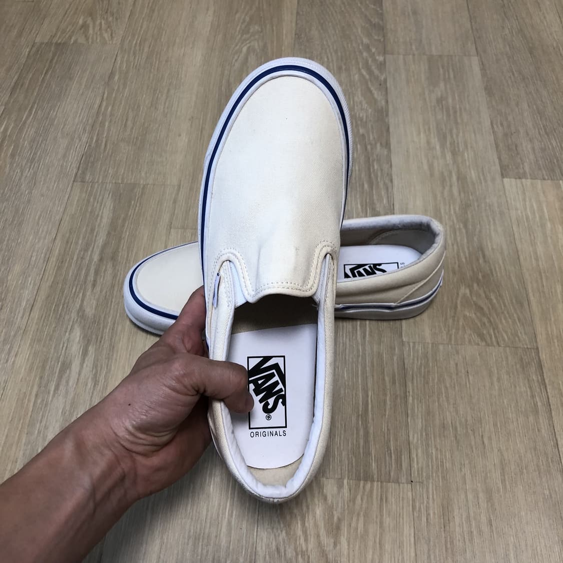 (260) 반스 볼트 VANS VAULT 신형 슬립온 아이보리 상품이미지6