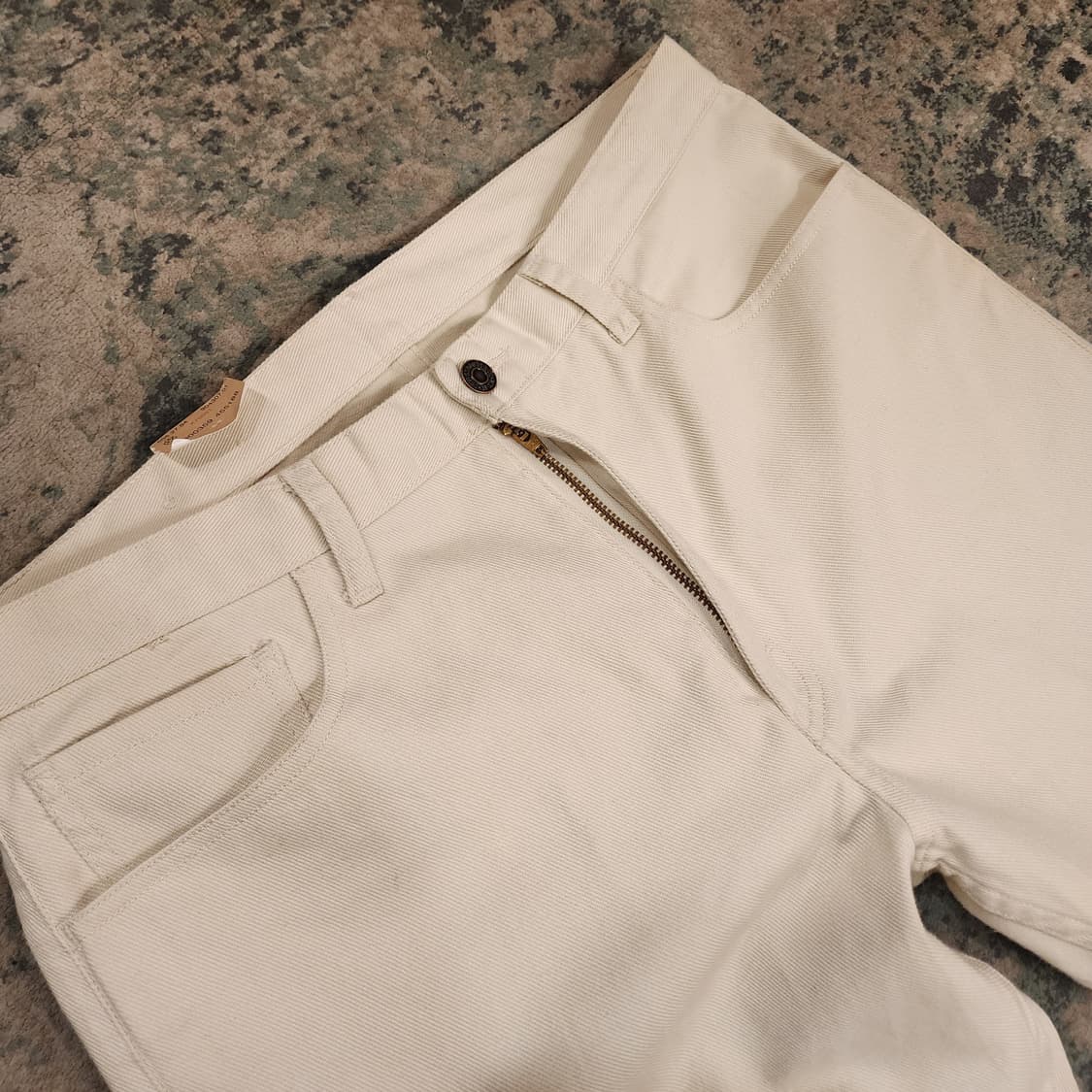 90s 오리지날 화이트탭 오프화이트 505데님팬츠 상품이미지4