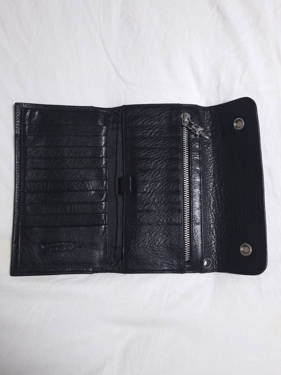 [OS] 크롬하츠 웨이브 크로스볼 장지갑 블랙 상품이미지4