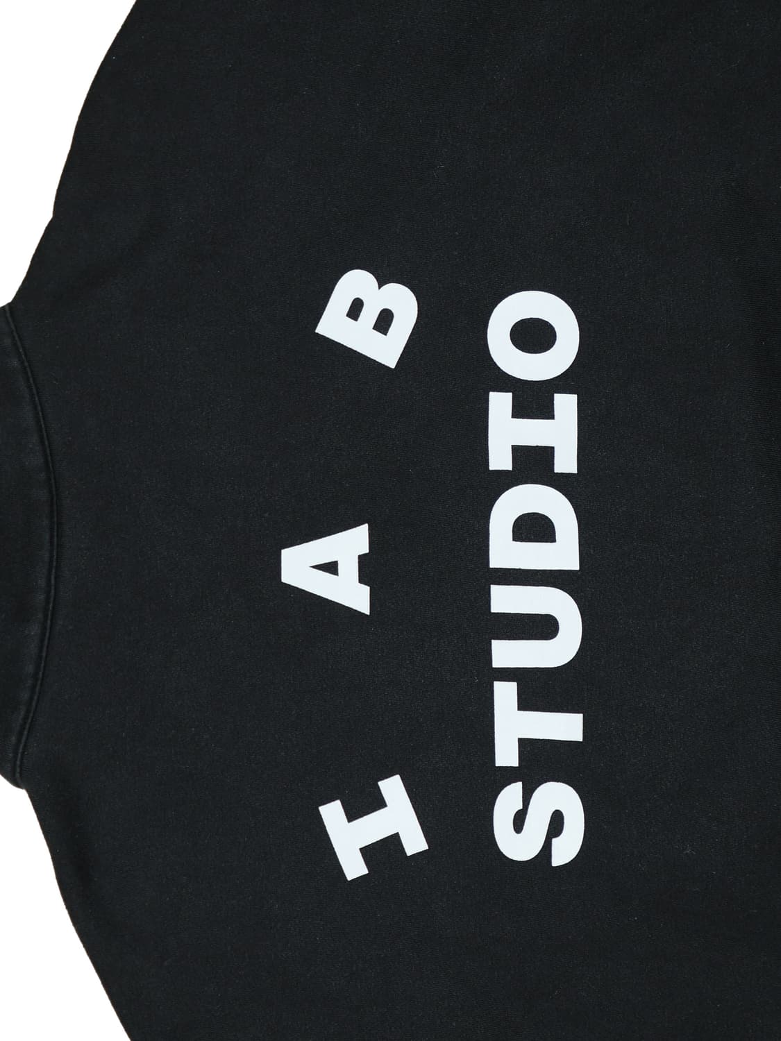 [정품]아이앱 스튜디오 하프 반집업 맨투맨 블랙 XXL 상품이미지8