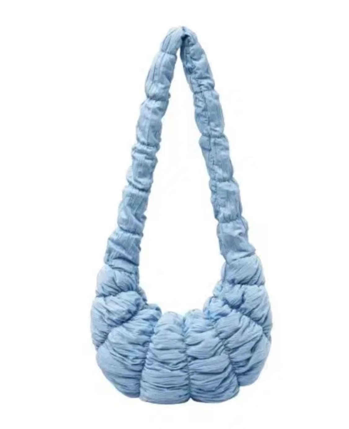 COS 코스 리플 크로스바디백 라이트블루 상품이미지1