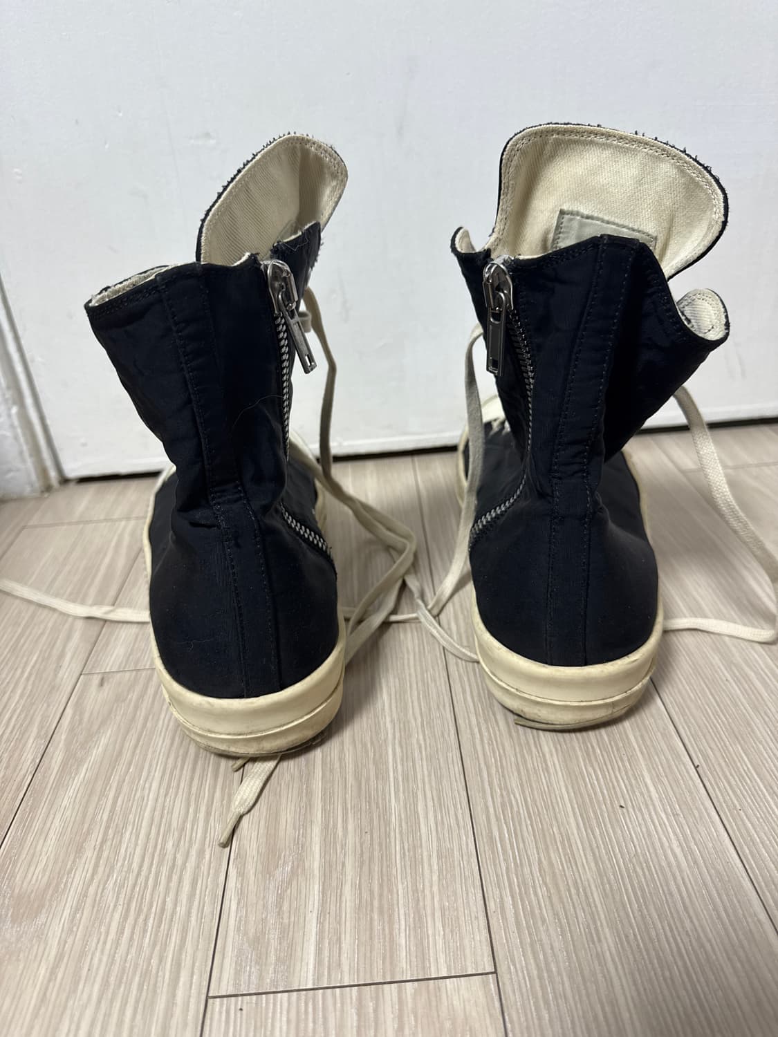 릭오웬스 다크쉐도우 레이스업 하이탑 상품이미지4