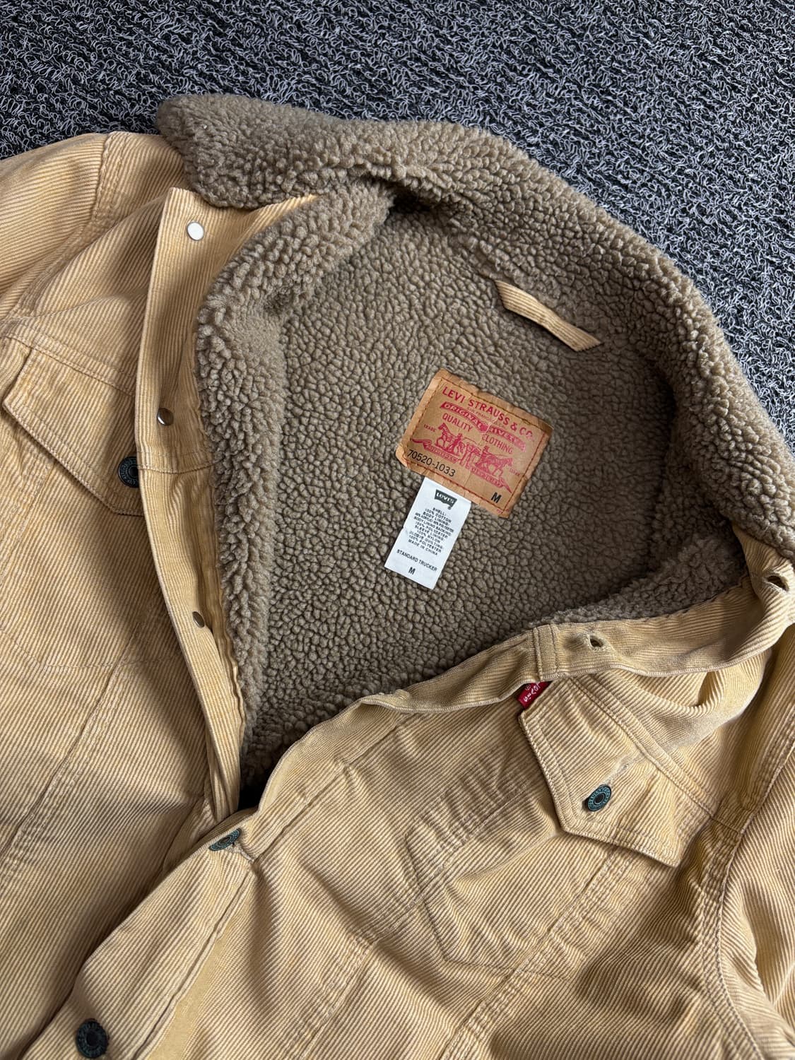 리바이스 코듀로이 쉐르파 트러커 웨스턴 자켓 3732 상품이미지4