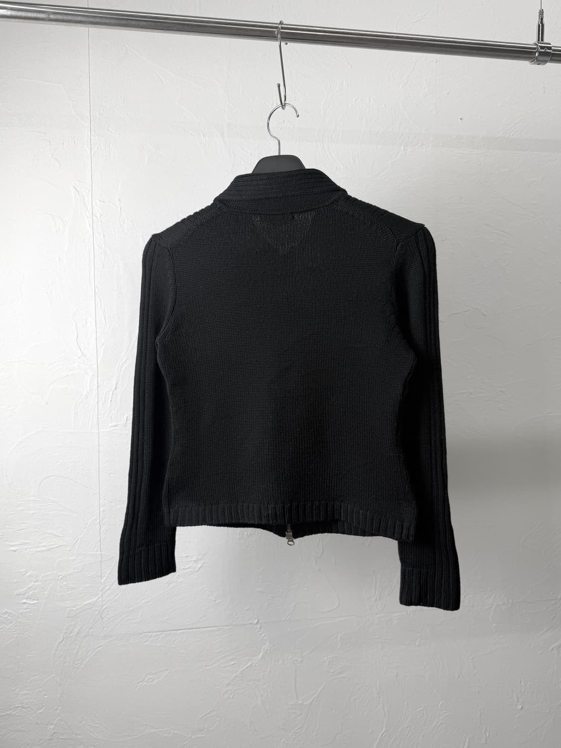 Icb 투웨이 니트 집업 상품이미지4