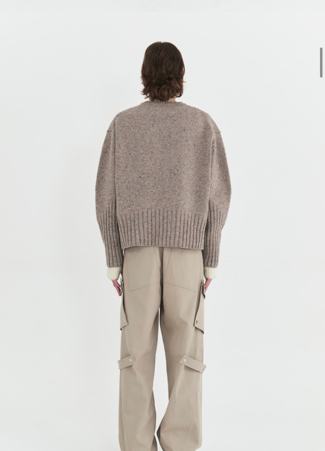 윈더 MODIFIED WOOL KNIT SWEATER 상품이미지4
