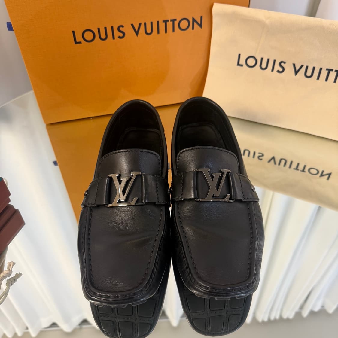 (8.5) 루이비통 lv 몬테 카를로 모카신 로퍼 상품이미지4