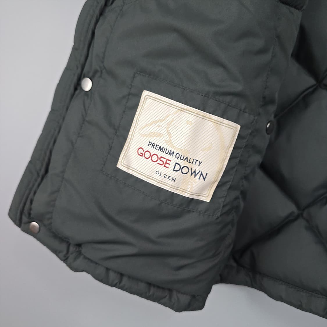 올젠 구스다운 퀼팅 패딩 100 상품이미지7