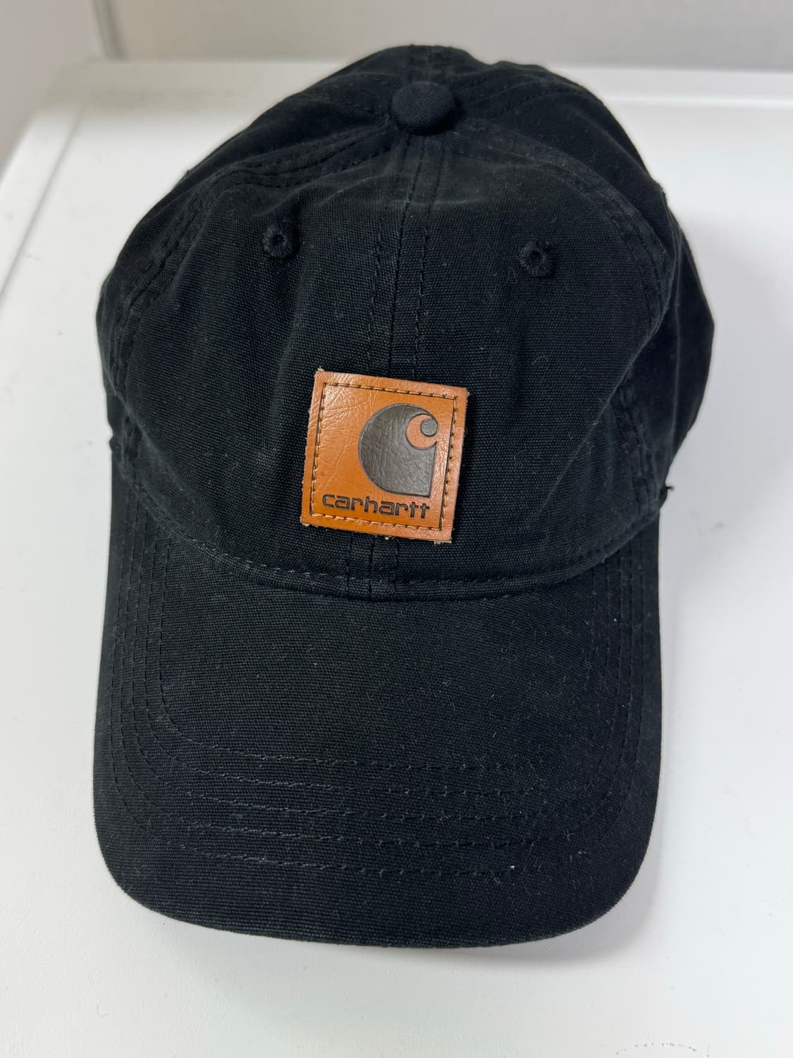 칼하트 가죽패치 모자 상품이미지1