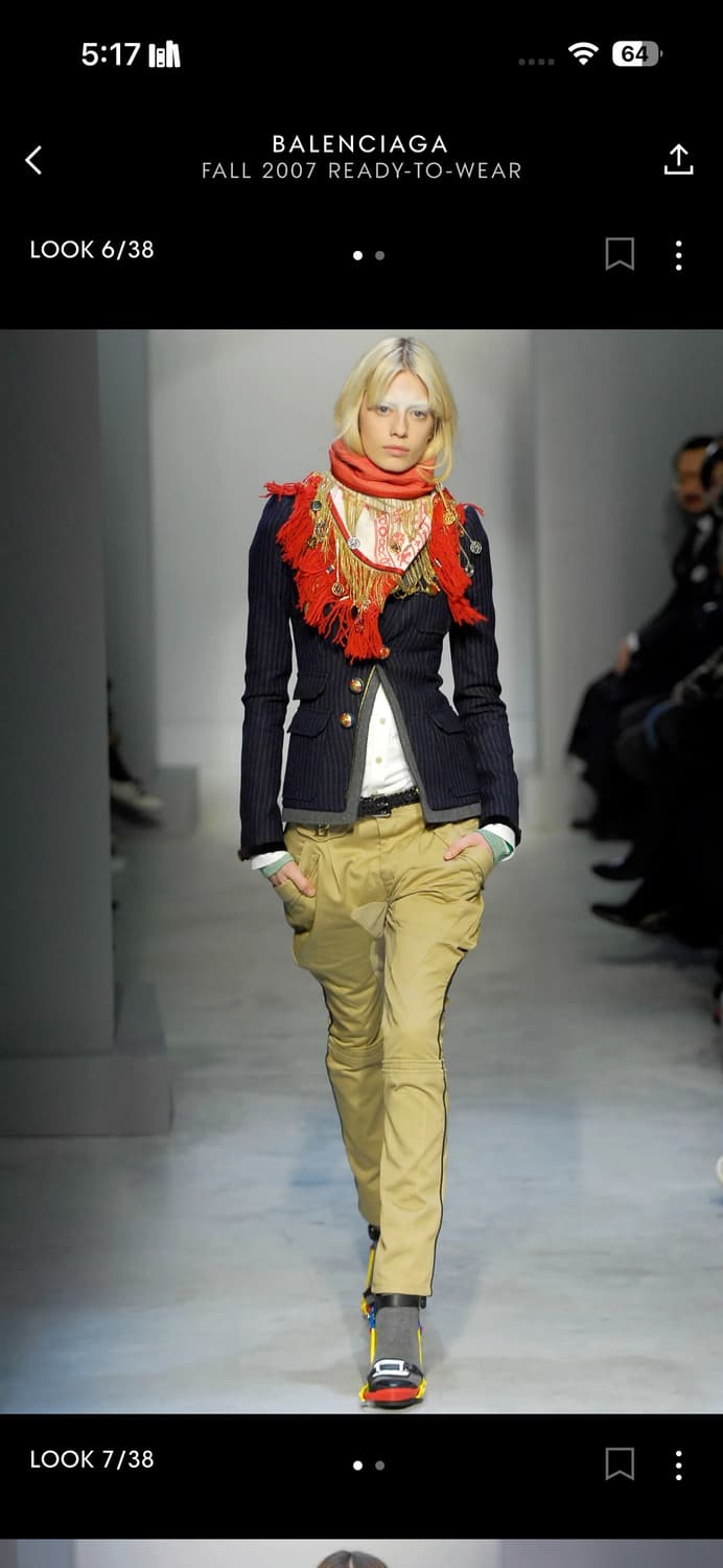 07aw 발렌시아가 울 재킷 상품이미지8