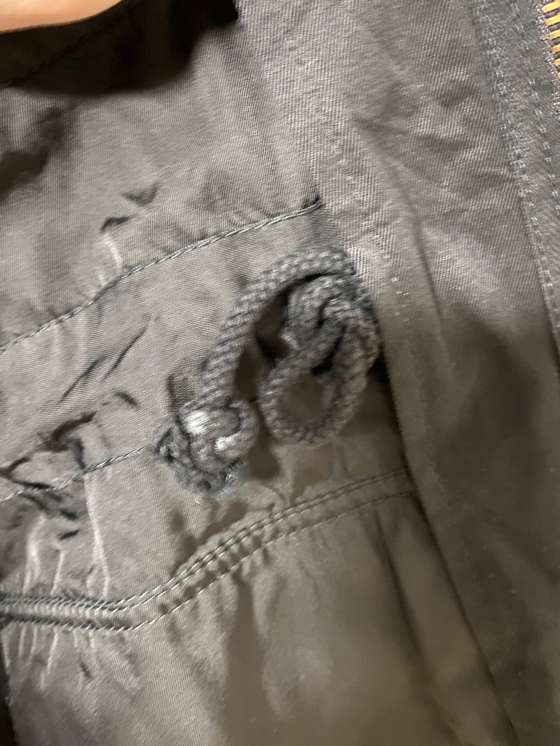 꼼데가르송 옴므 M65 자켓 블랙 SS size 상품이미지7