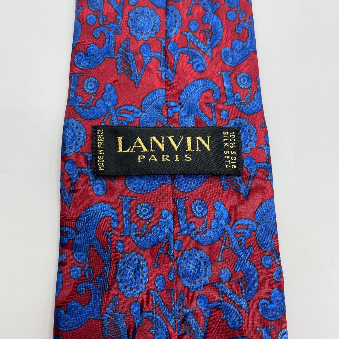 543) (LANVIN) 랑방 패턴 넥타이 상품이미지5
