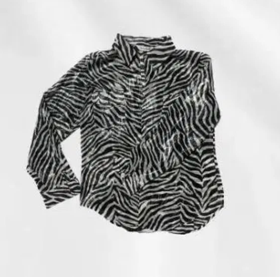 크루빈티지 펑크 락시크 지브라 셔츠 상품이미지1