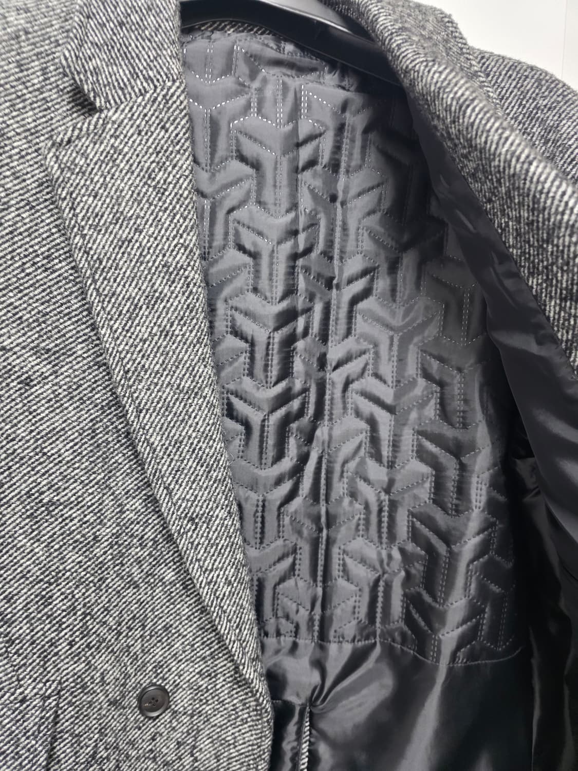 Garnet homme 가넷 옴므 해링본 코트 알파카 혼방 상품이미지3