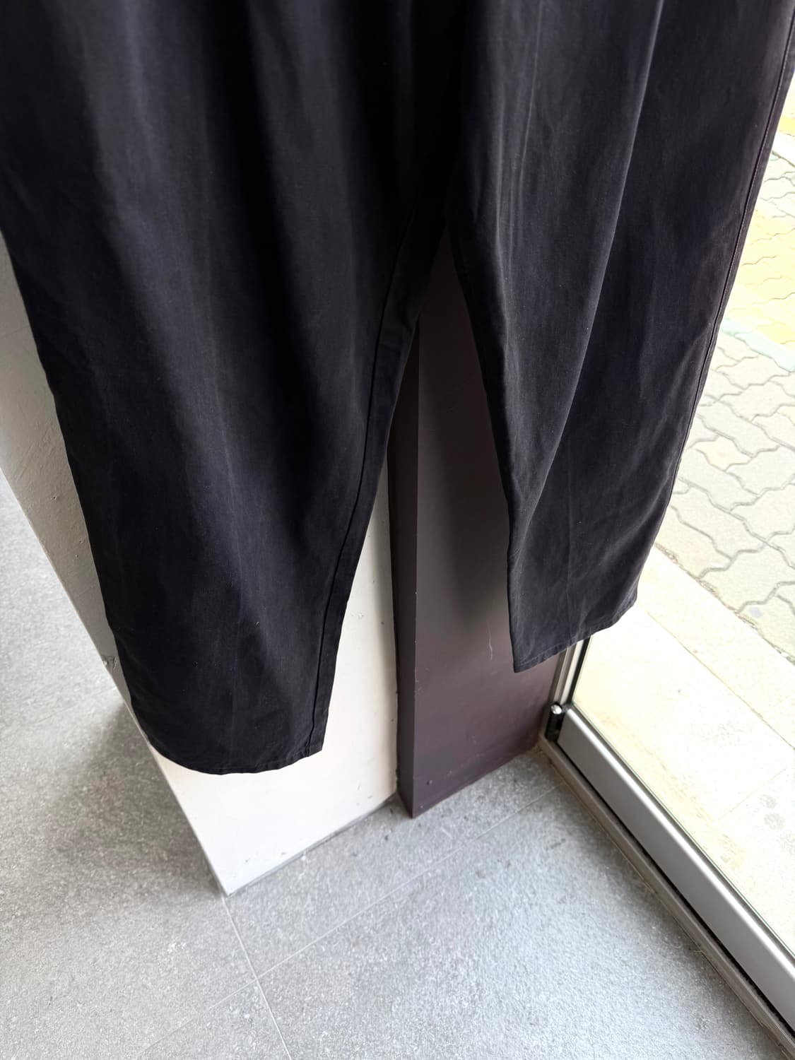 50/ 에르메네질도 제냐 가먼트다잉 원턱 팬츠 상품이미지4