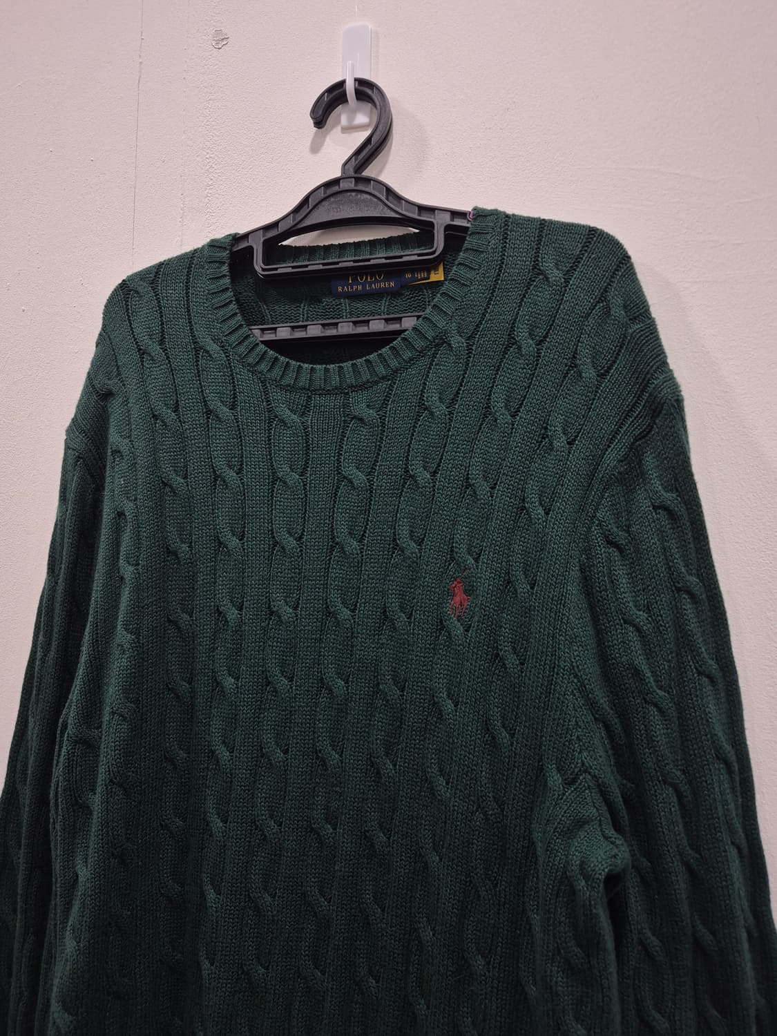 폴로랄프로렌 케이블 꽈배기 니트 남성 105사이즈 상품이미지2