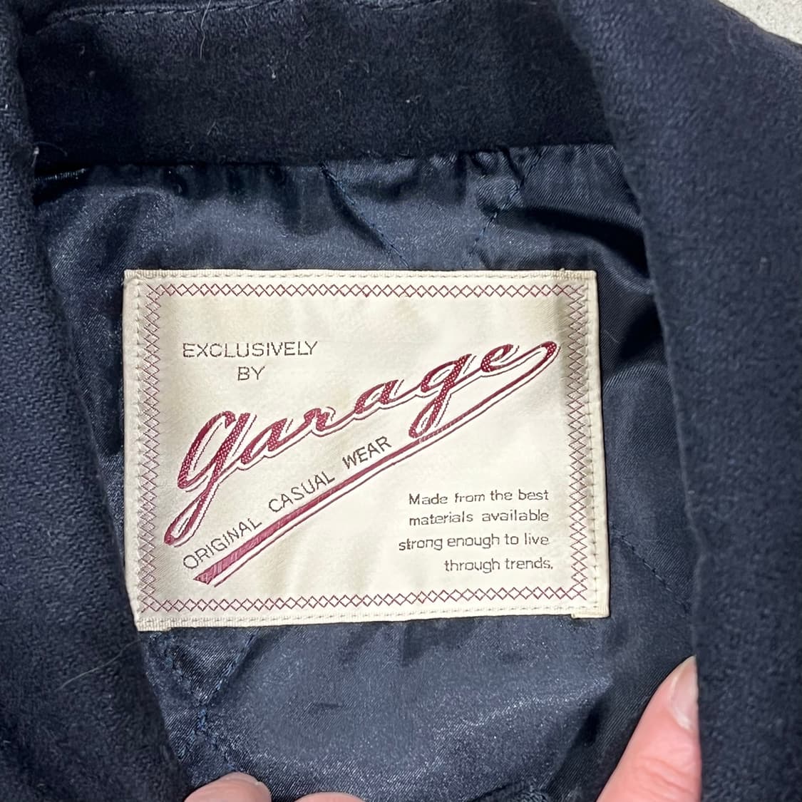 가라지 울 하프코트 s08930 상품이미지5