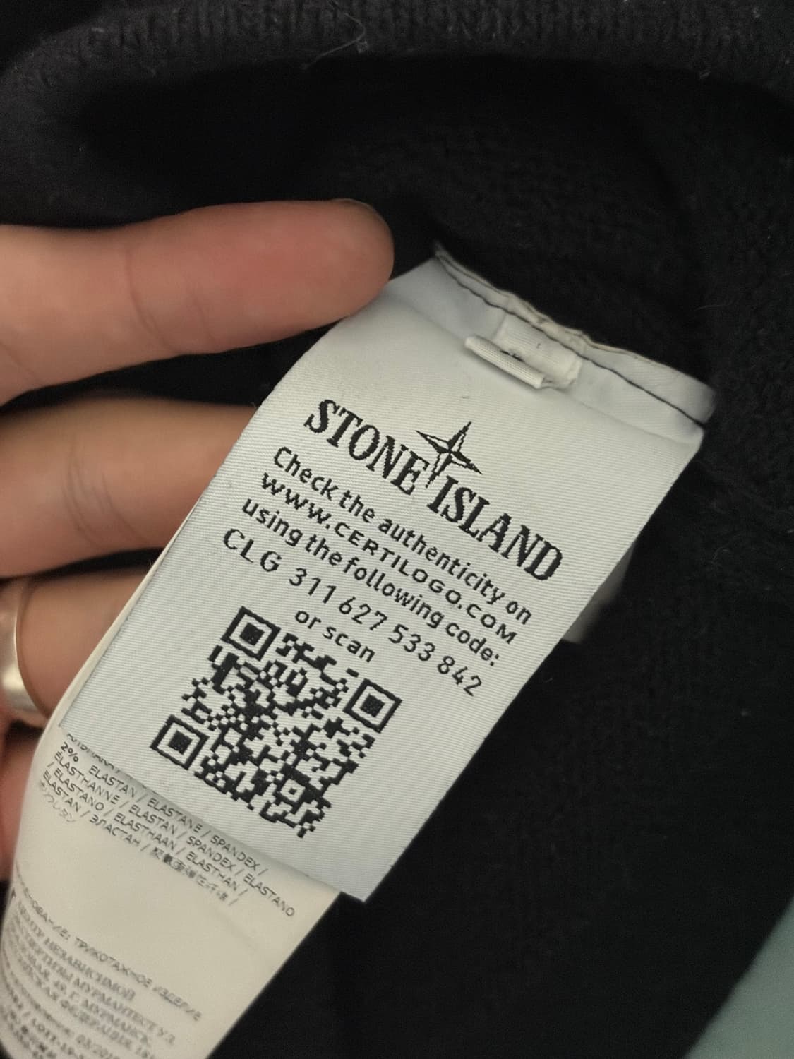 스톤아일랜드 울 니트 L 상품이미지3