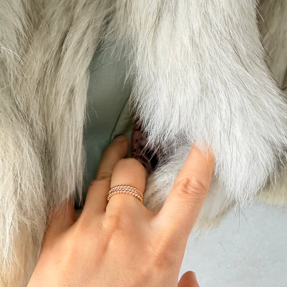 천연모피 여우털 자켓 코트 상품이미지7