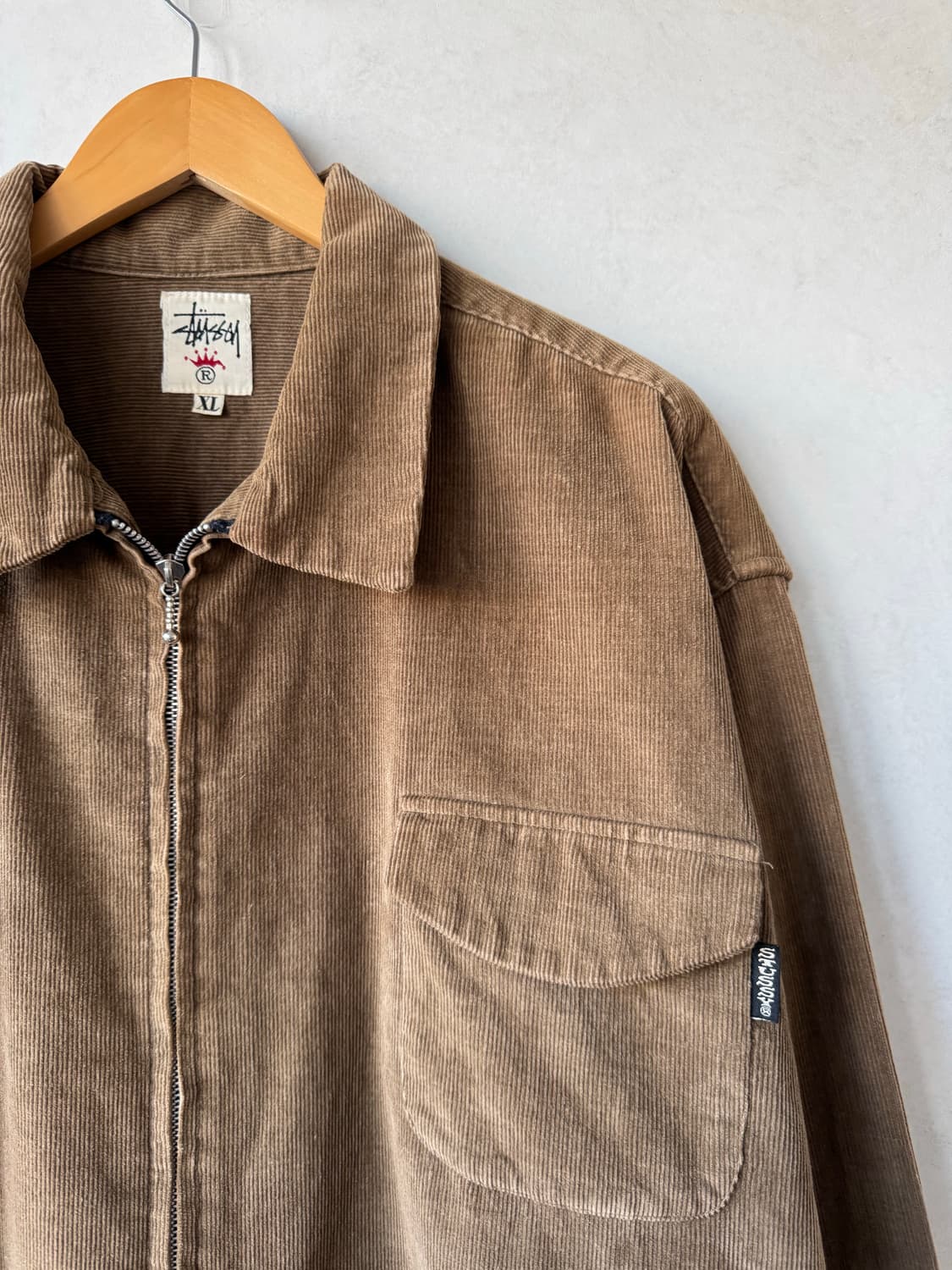 90s 스투시 코듀로이 자켓 상품이미지3