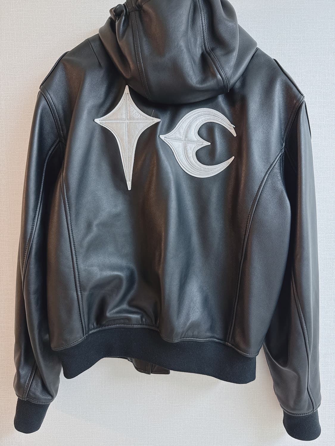 떠그클럽 슬림락 레더자켓 상품이미지4