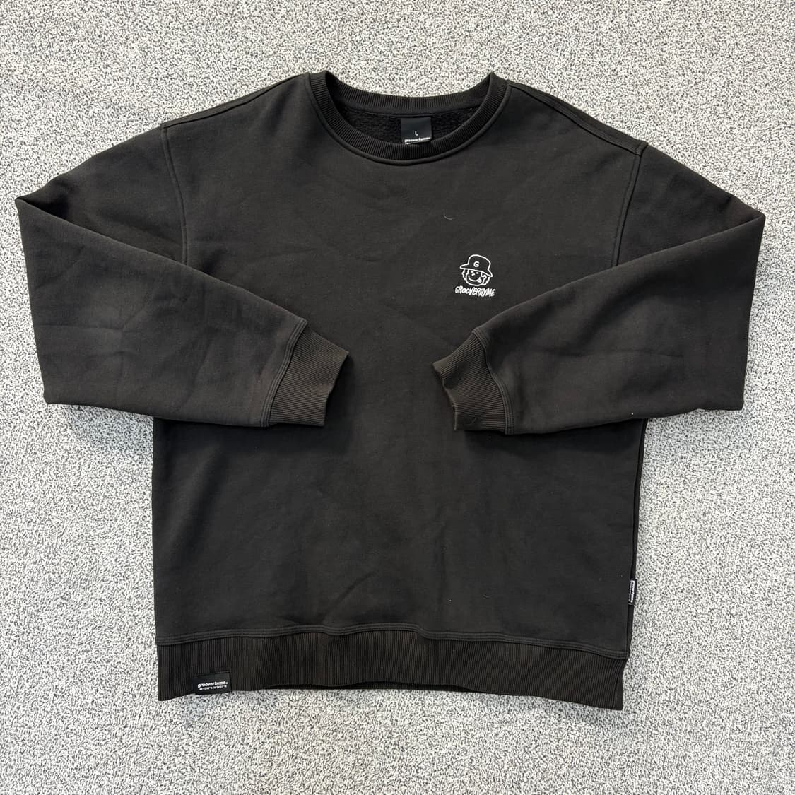 L 그루브라임 맨투맨 기모 긴팔티 0312J 상품이미지1