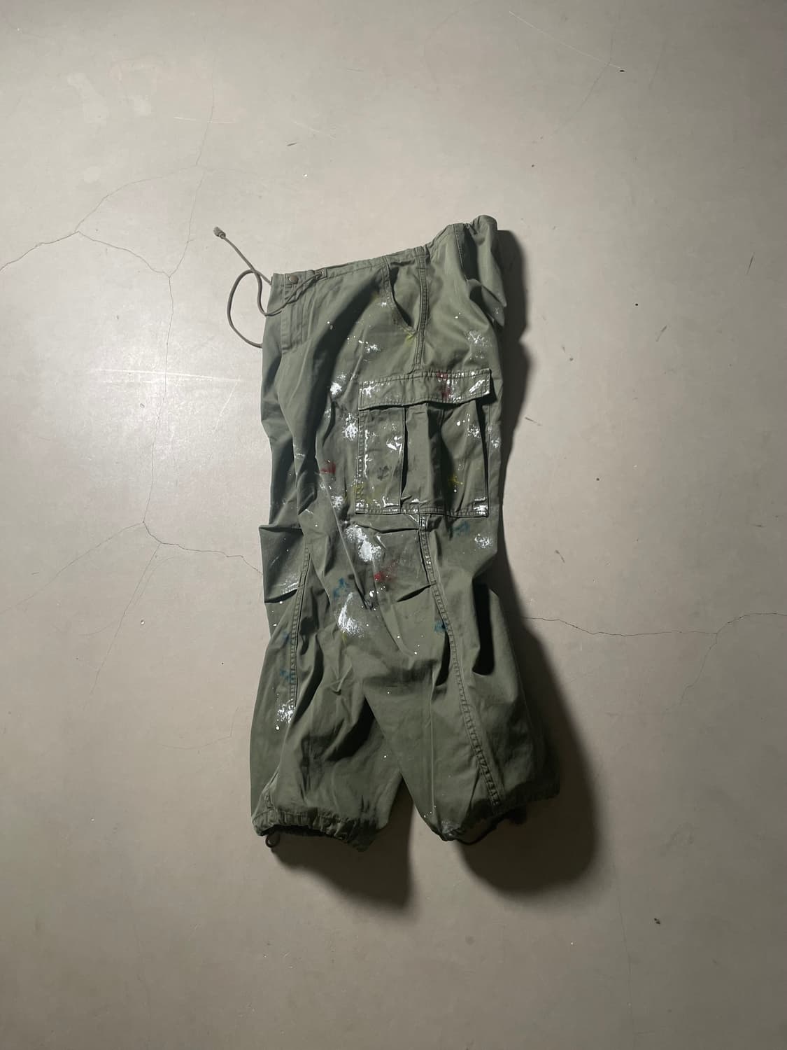 존블  Hand-Painted Wide Cargo Pants 상품이미지2