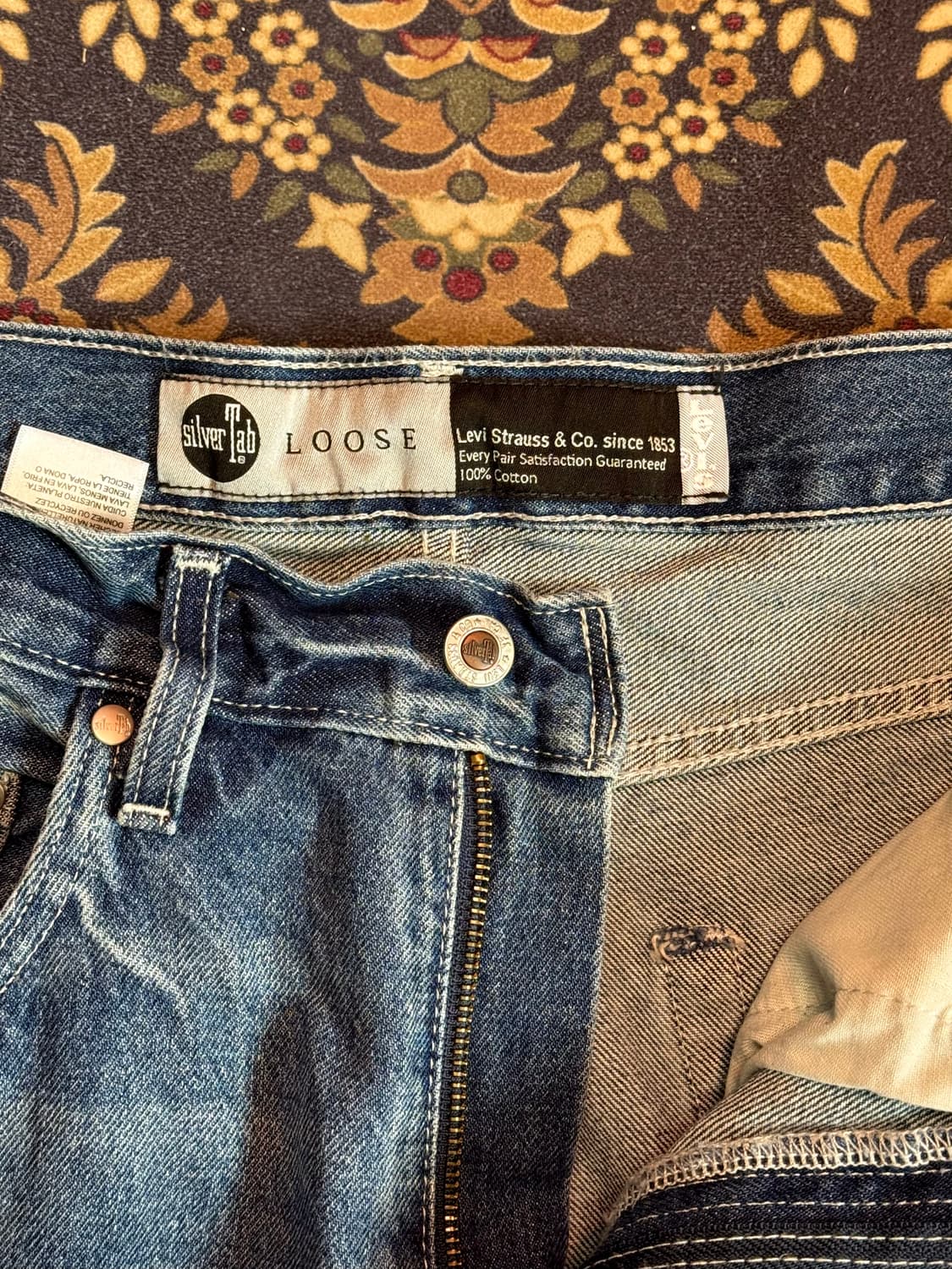 리바이스 실버탭 루즈핏 데님팬츠 상품이미지3