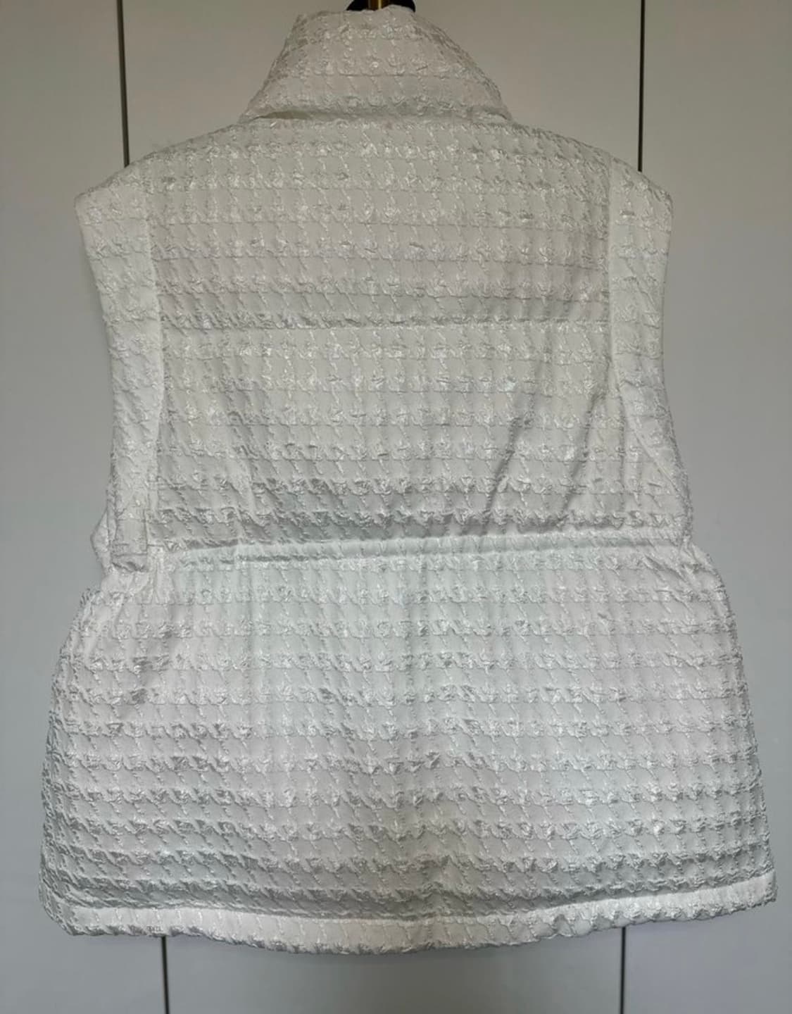 줄로그트위드 패딩 조끼 구스베스트 상품이미지7