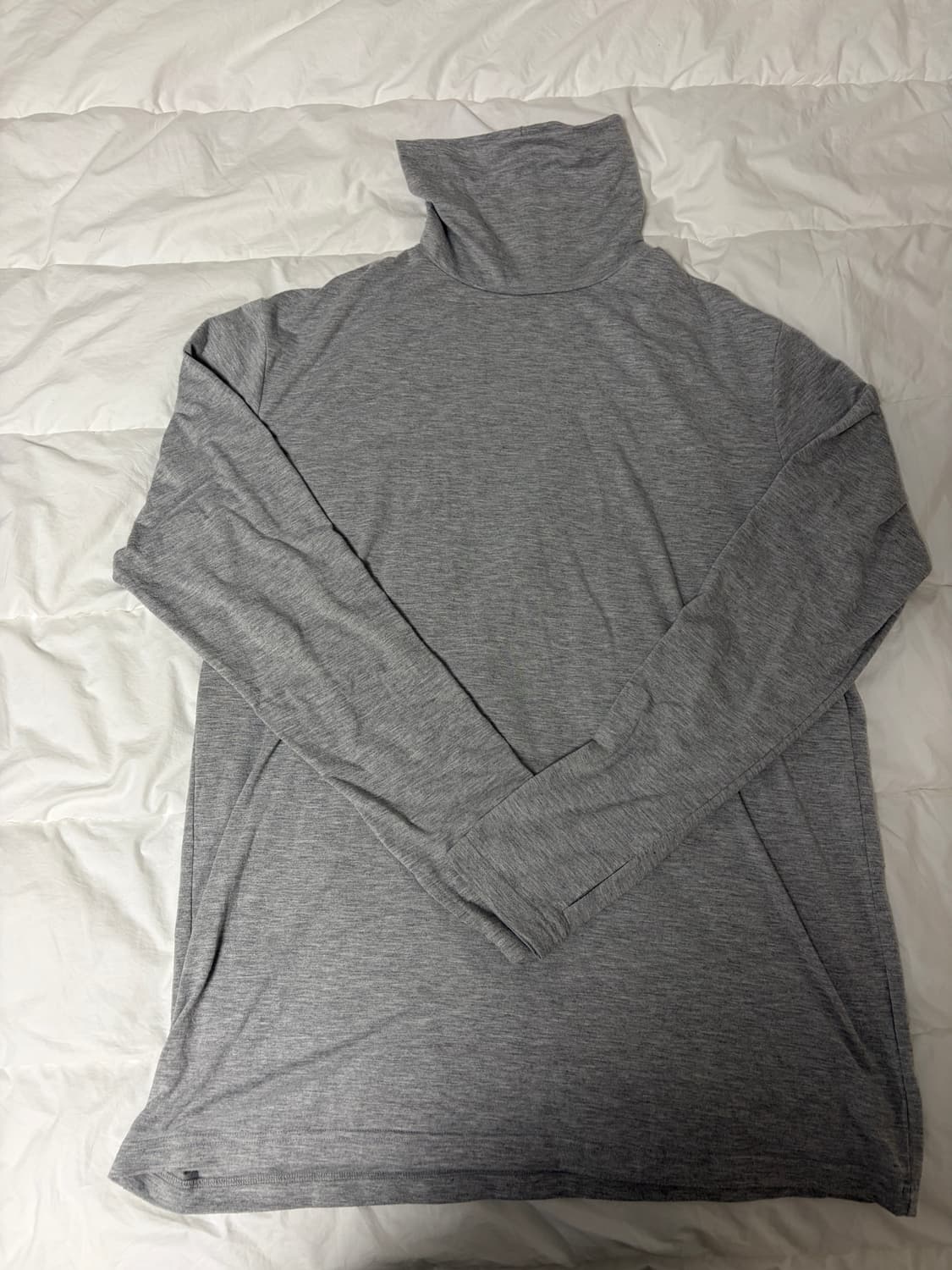 [3] 폴리테루 터틀넥 멜란지 그레이 상품이미지4