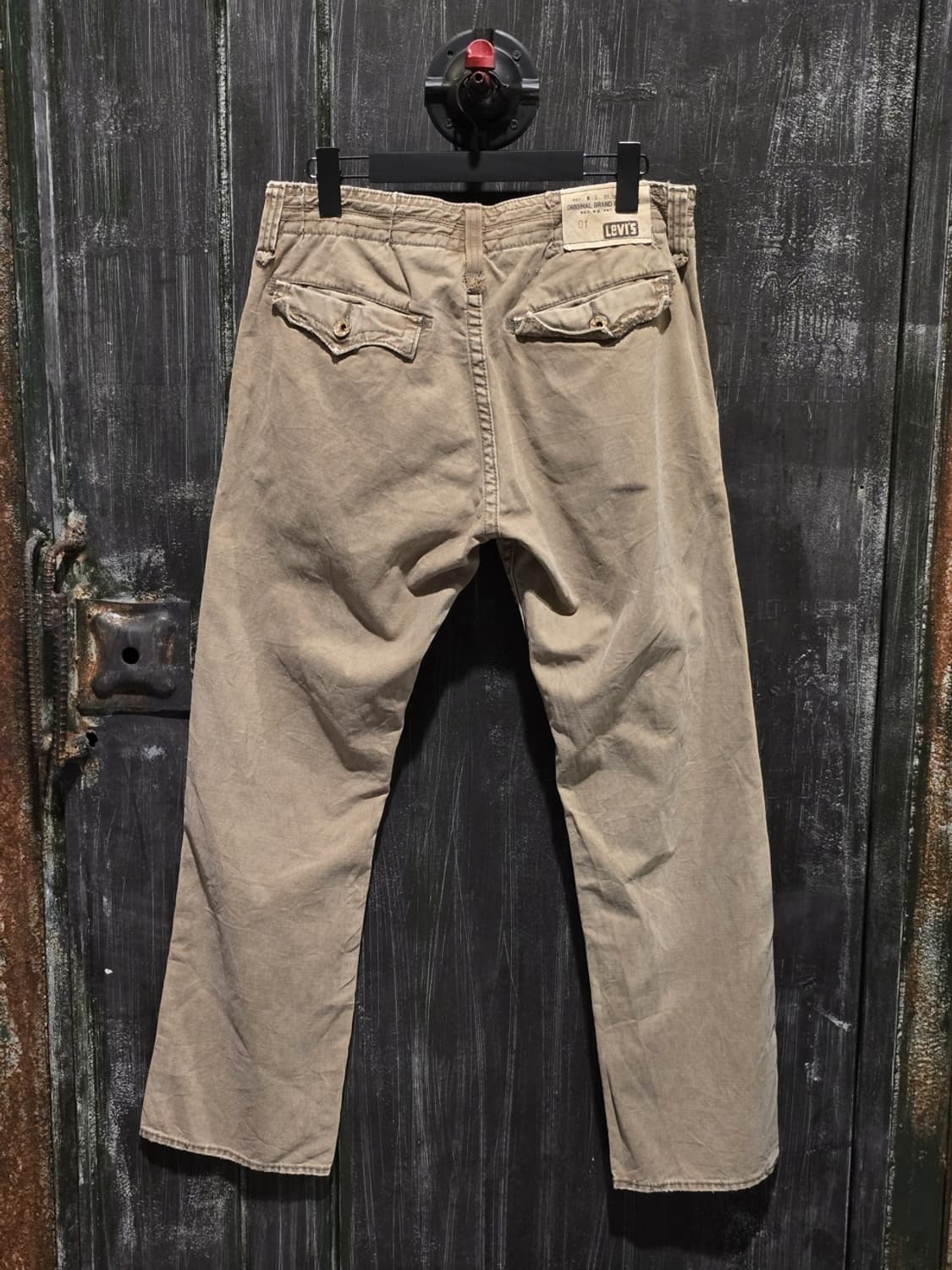 Levi's Relaxed Straight Cotton Pants 상품이미지3