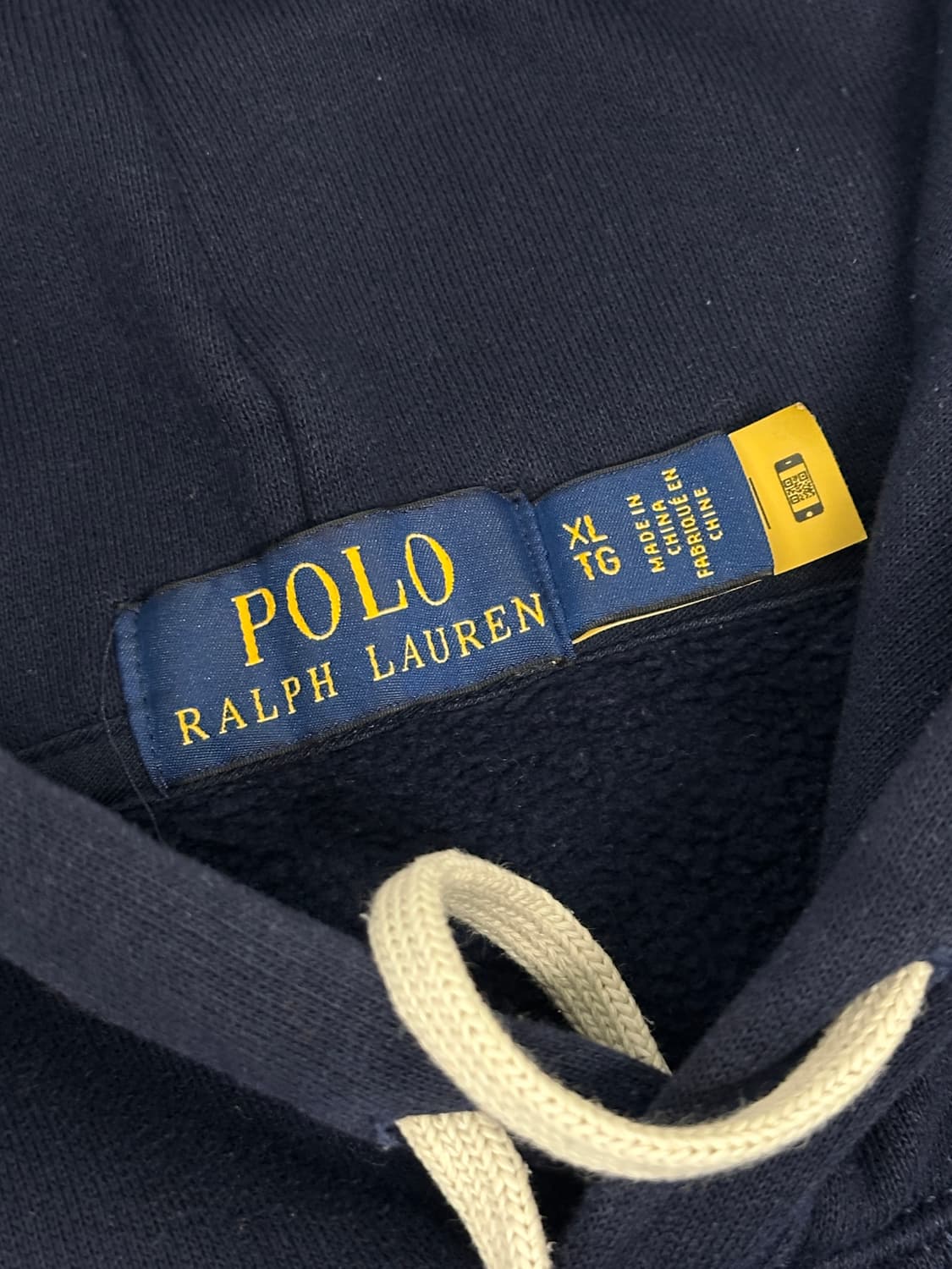 Polo 폴로 랄프로렌 현행QR 후드 티 (xl)네이비 상품이미지4