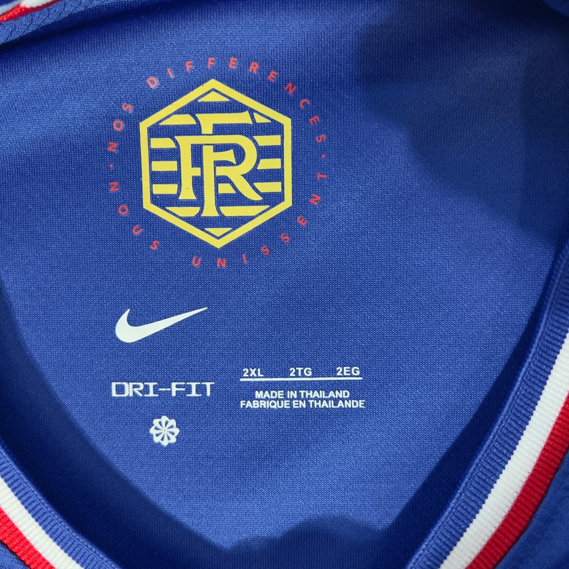 [2XL]24-26 나이키 프랑스 국대 홈 져지 유니폼 노마킹 상품이미지2