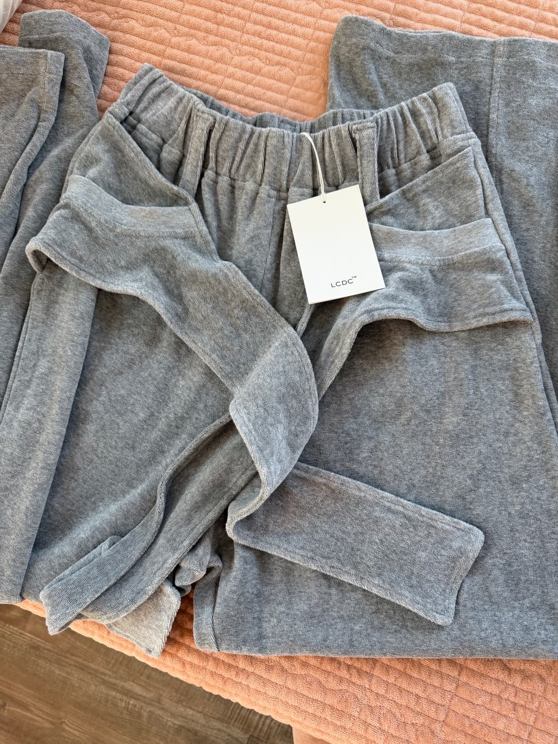 LCDC TIED DETAIL JERSEY PANTS (MELANGE G 상품이미지5