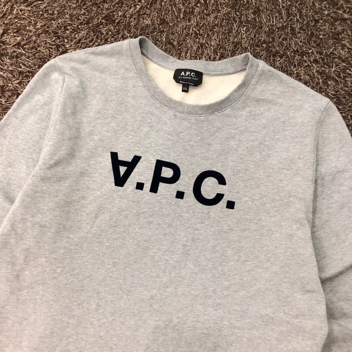 APC 아페쎄 로고 맨투맨 스웻셔츠 상품이미지2