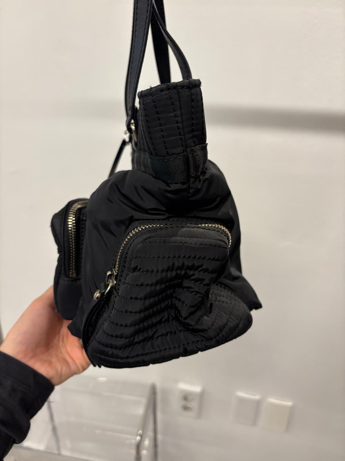 Diesel quilted nylon tote bag 상품이미지4