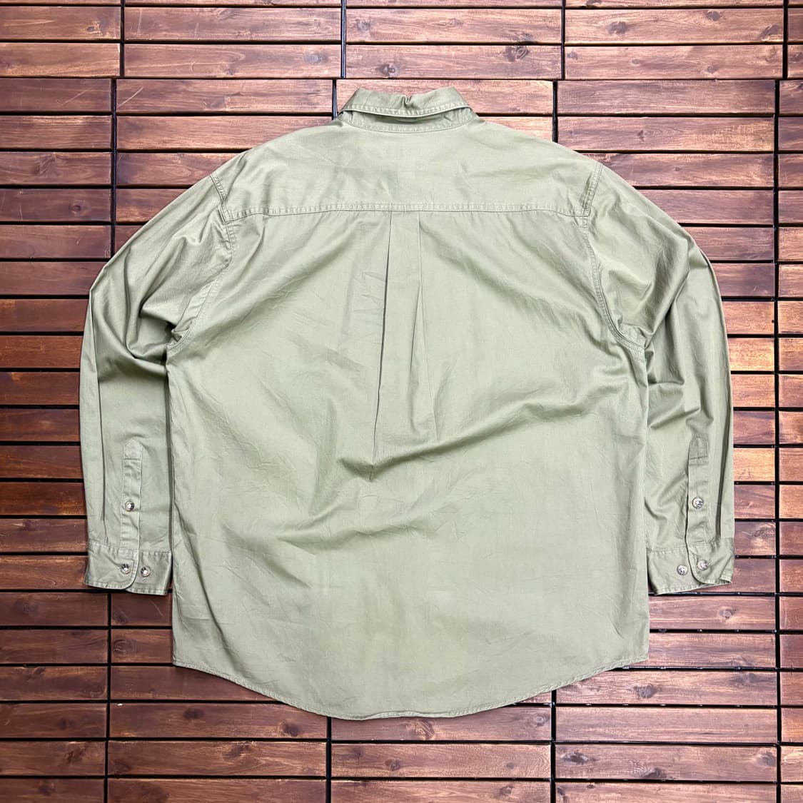 (L) 칼하트 카키 원포켓 워크 셔츠 상품이미지3