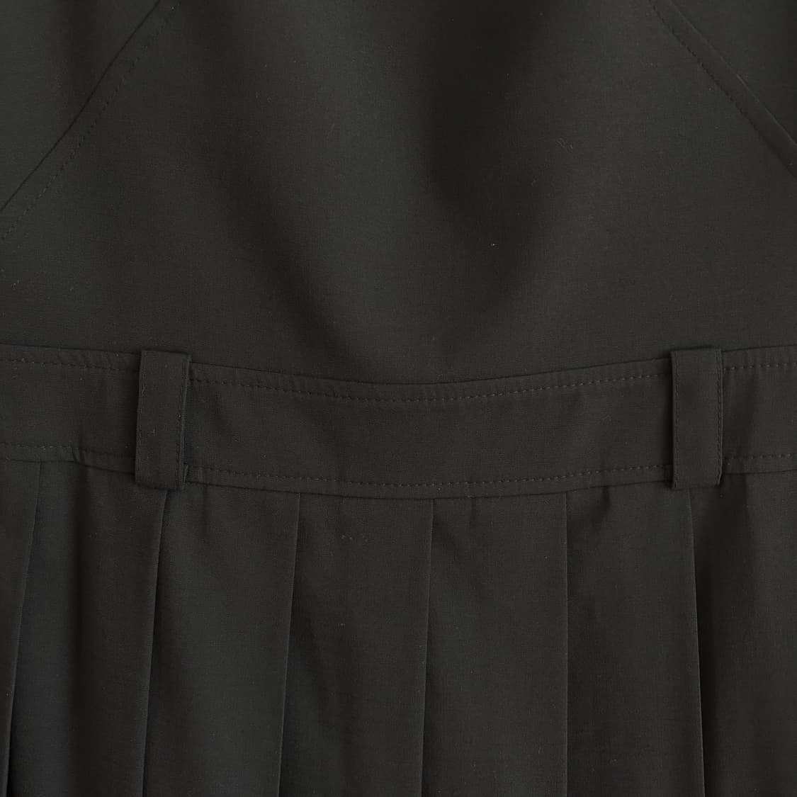 (S) 로우클래식 19SS STITCH PLEATED DRESS 블랙 상품이미지8