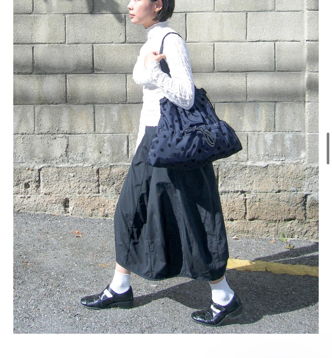 캔버스가든 도트 땡땡이 보부상가방 상품이미지4