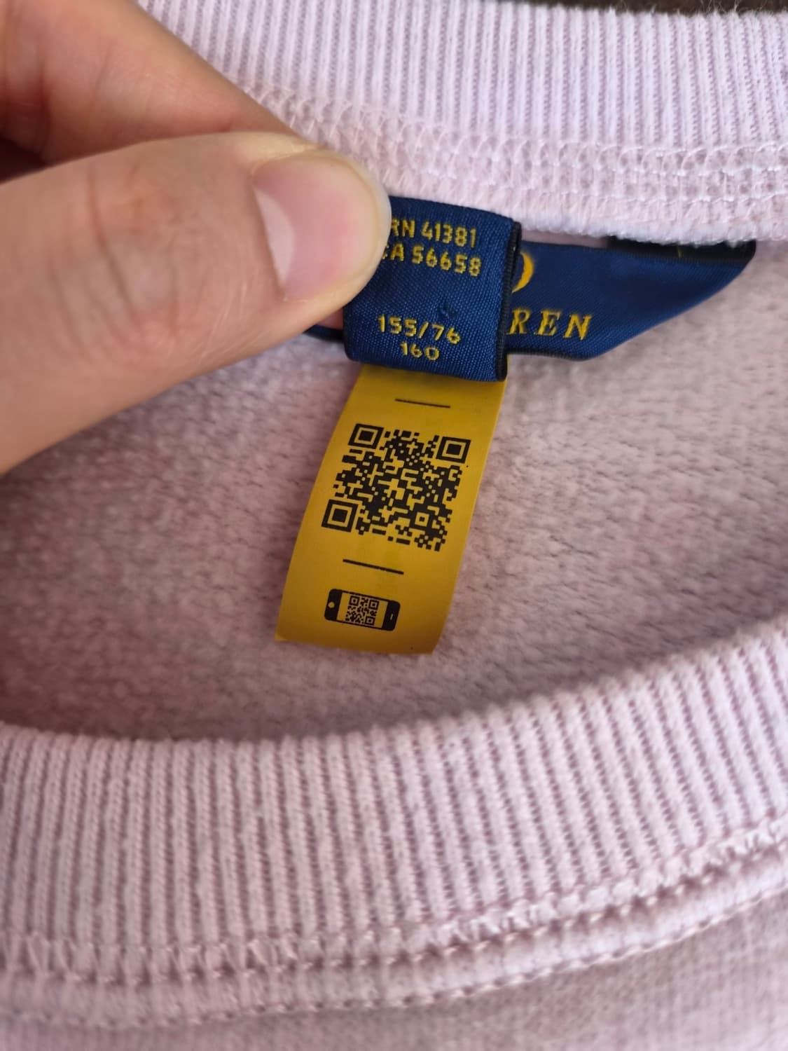 폴로랄프로렌 키즈 약기모맨투맨티셔츠 XL사이즈 상품이미지8