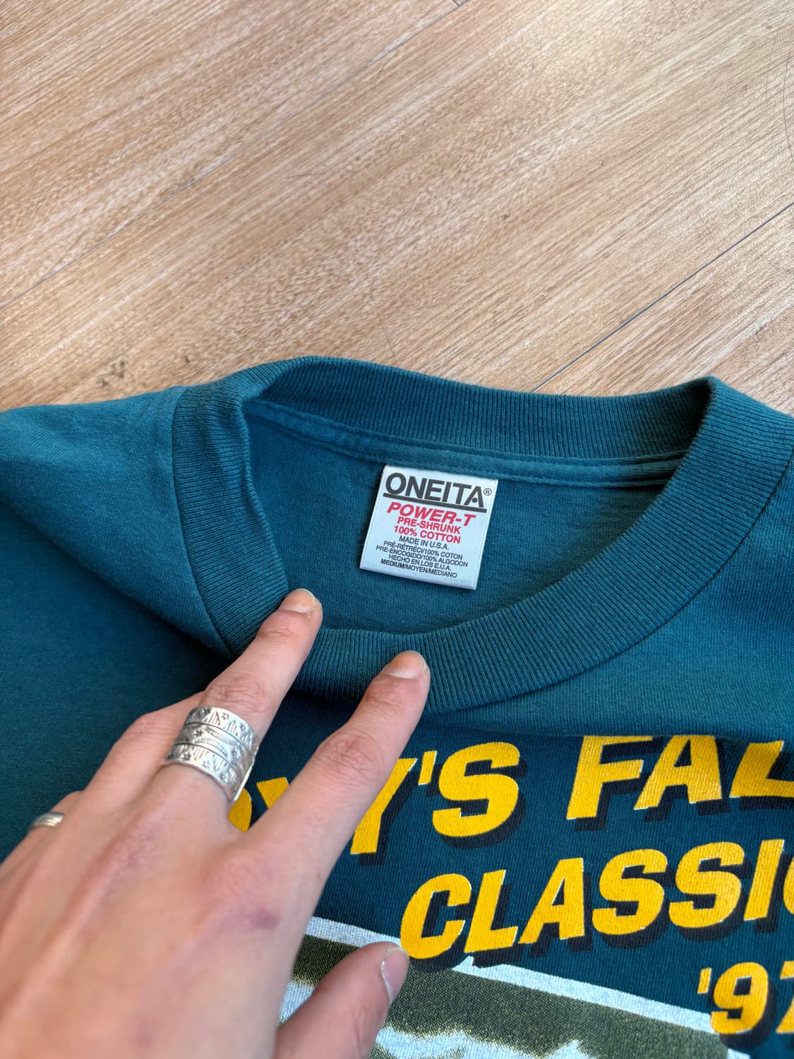 90s Oneita Vintage 롱슬리브 상품이미지6