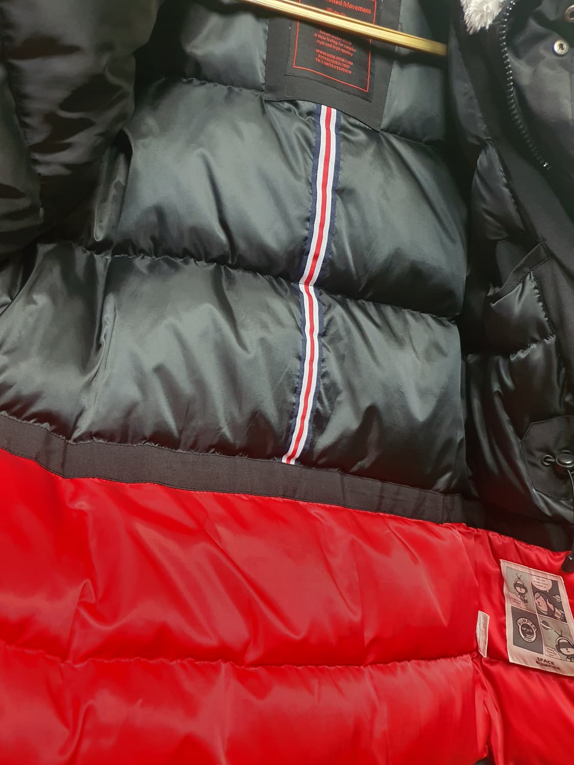 남성용 덕다운 패딩 자켓 100 상품이미지4