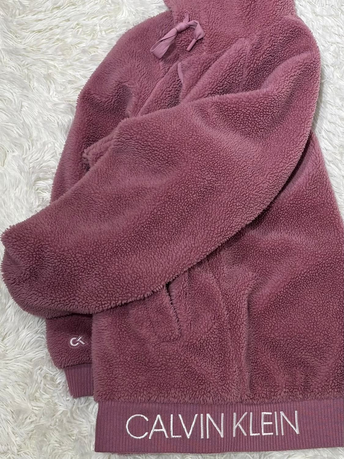 캘빈클라인 퍼포먼스 후드 후리스 집업 상품이미지7