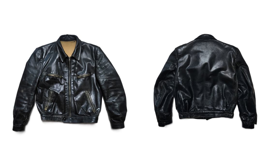 1940s Luftwaffe Horsehide Leather Jacket 상품이미지9