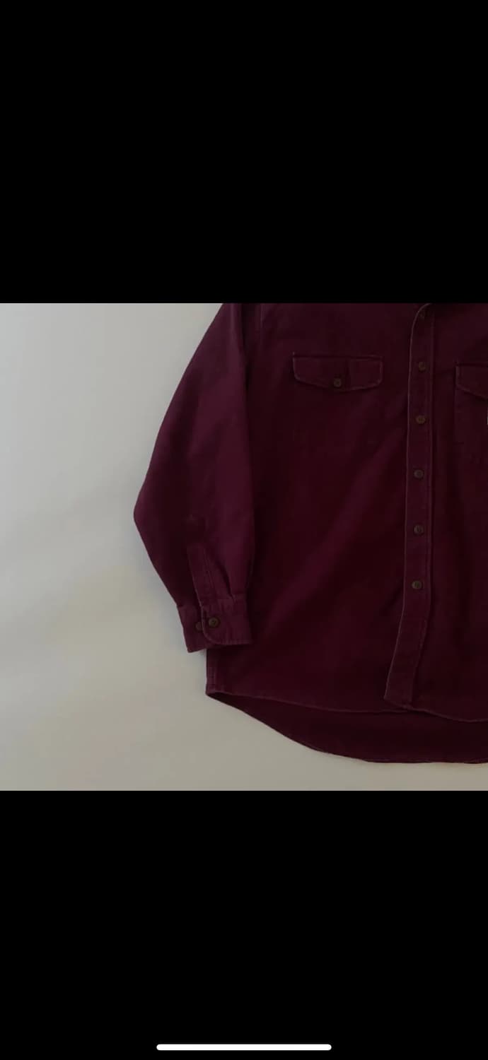 [L] Carhartt 칼하트 리메이크 해비 울 셔츠 남방 - N.93 상품이미지2