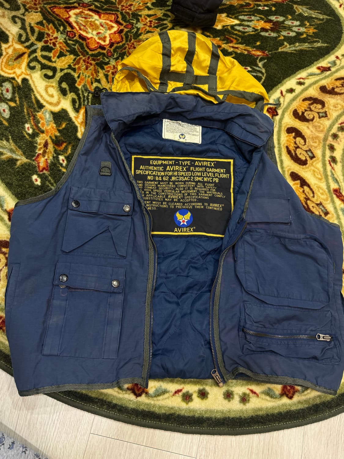 아비렉스워크웨어조끼 상품이미지2