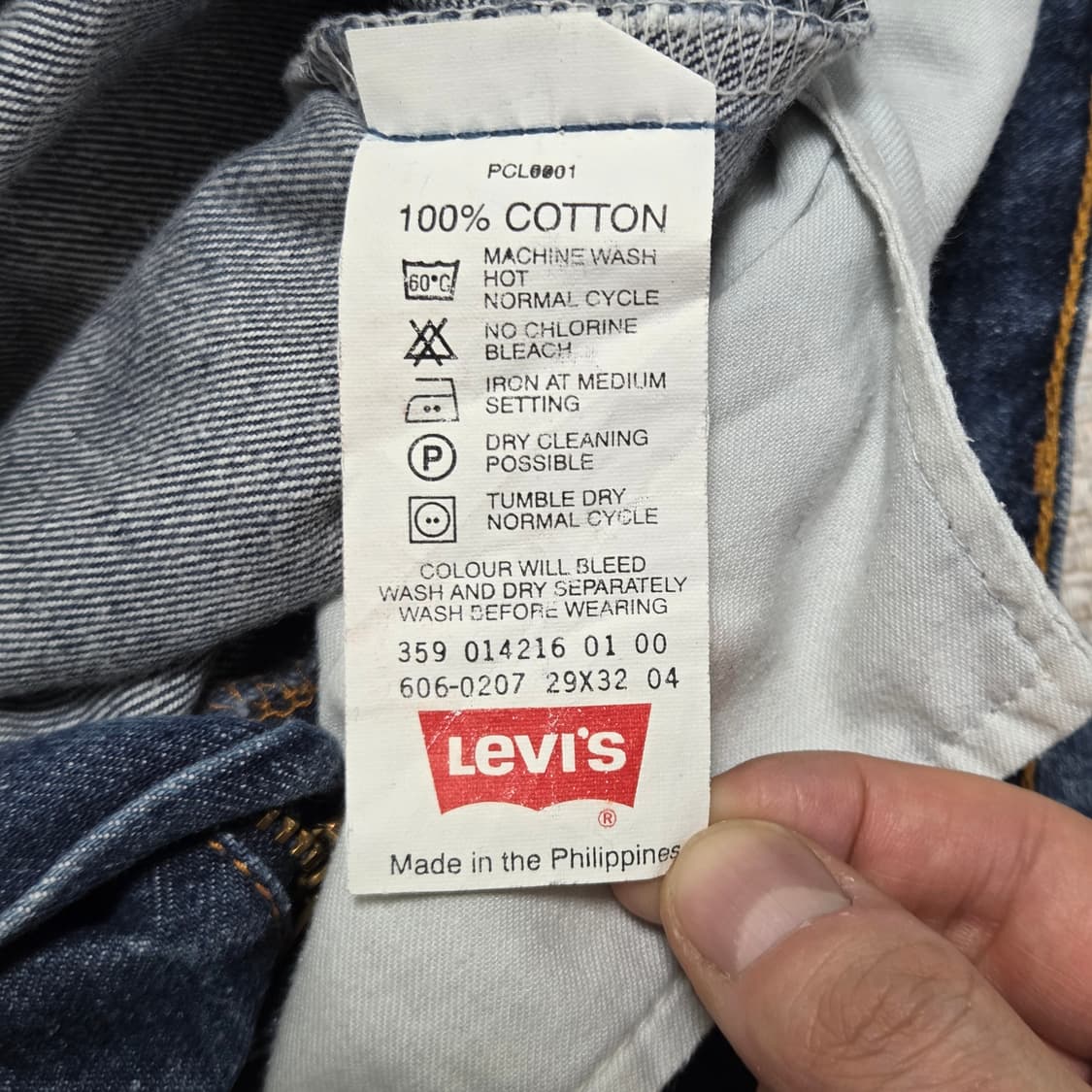 Levi's 리바이스 00s 606 데님 팬츠 청바지 상품이미지5