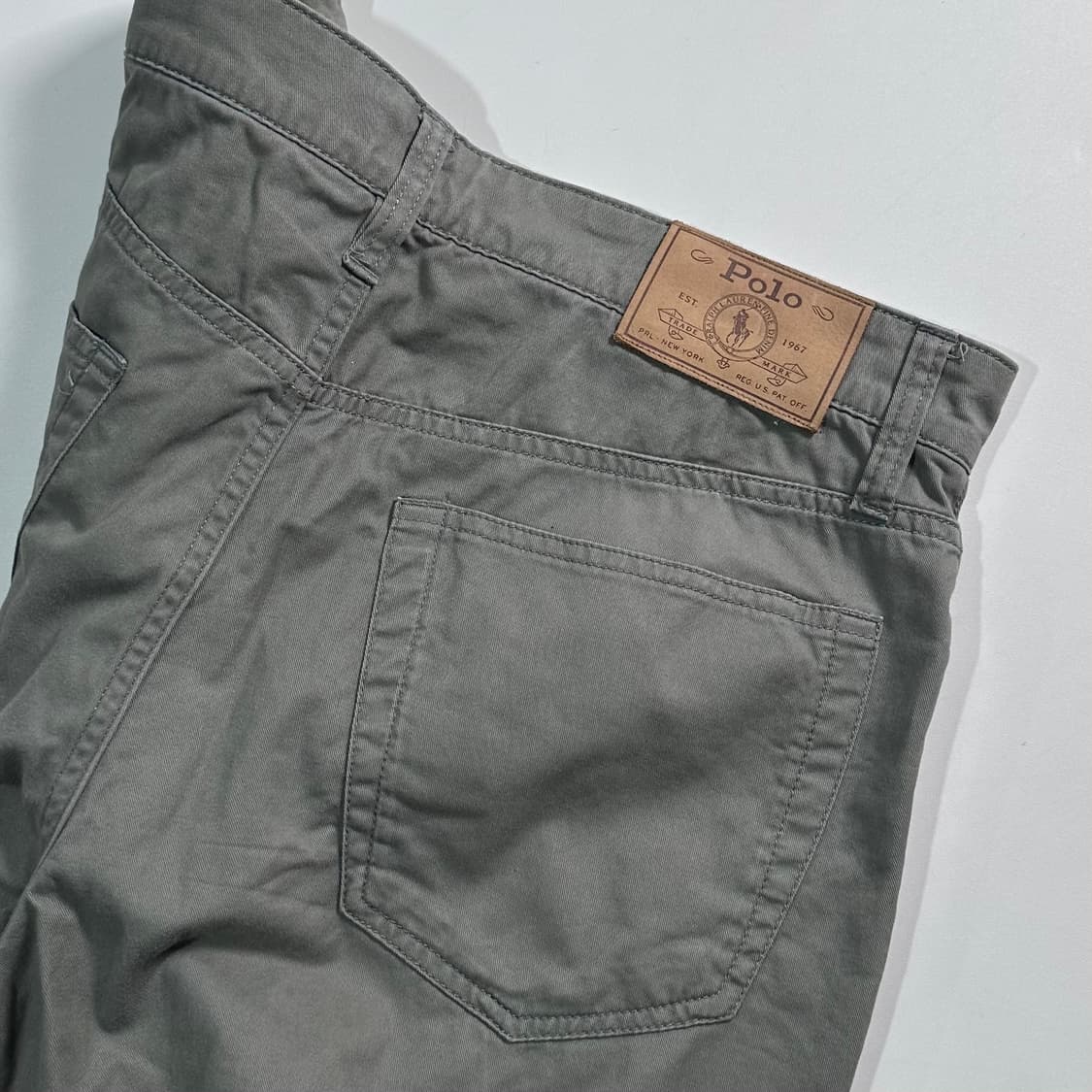  폴로 랄프로렌 카키 코튼 팬츠   상품이미지6