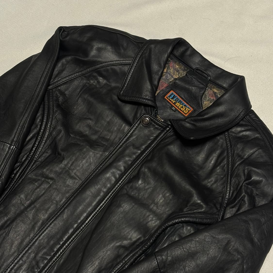 XL vtg 빈티지 가죽 자켓 상품이미지1